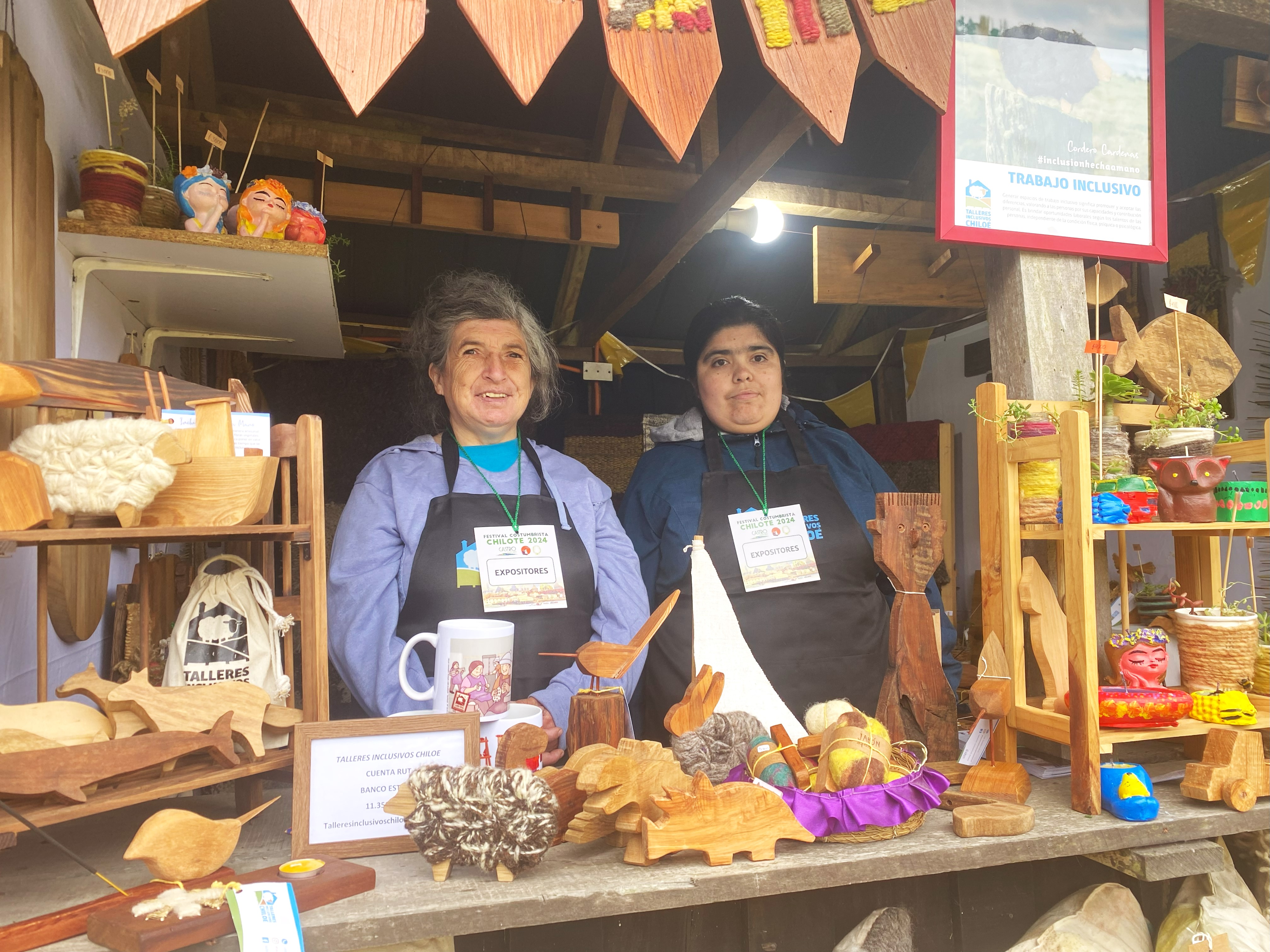 talleres inclusivos en feria de la biodiv 2024